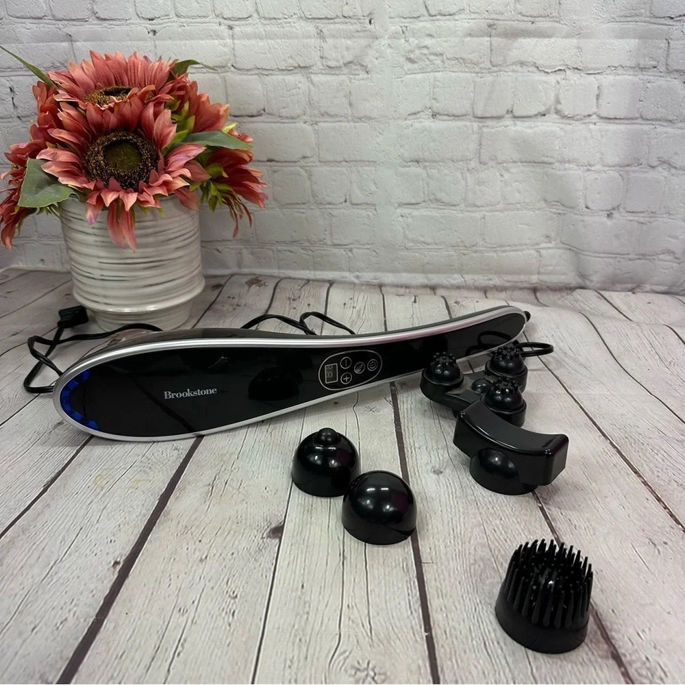 Brookstone percussion body massager BK5250-NOC EUC